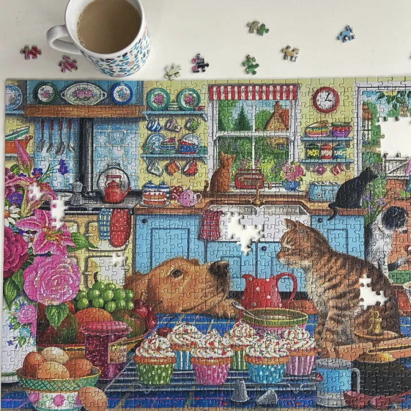 Gibsons - Tempting Treats - 1000 Piece Jigsaw Puzzle Sale