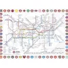 Gibsons - TfL London Tube Map - 500 Piece Jigsaw Puzzle Sale