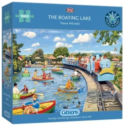 Gibsons - The Boating Lake - 1000 Piece Jigsaw Puzzle Sale