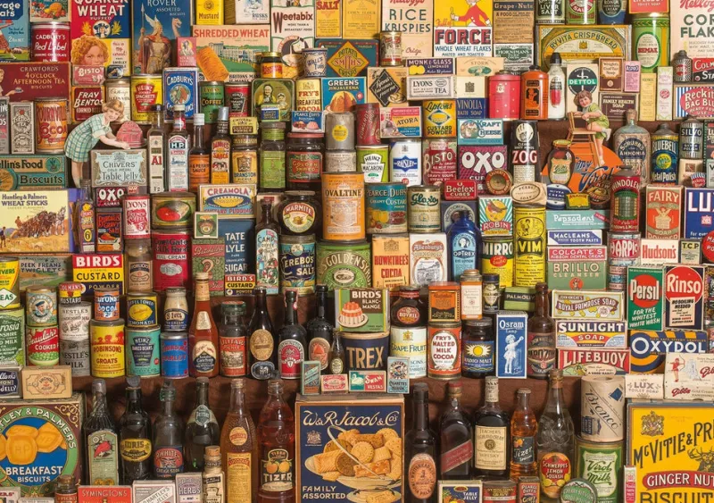 Gibsons - The Brands that Built Britain - 1000 Piece Jigsaw Puzzle Online