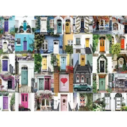 Gibsons - The Doors of London - 1000 Piece Jigsaw Puzzle Clearance