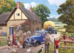 Gibsons - The Evacuees - 4 x 500 Piece Jigsaw Puzzles Best