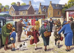 Gibsons - The Evacuees - 4 x 500 Piece Jigsaw Puzzles Best