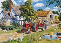 Gibsons - The Farmer's Round - 4 x 500 Piece Jigsaw Puzzles Fashion