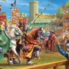 Gibsons - The Joust at Warwick - 1000 Piece Jigsaw Puzzle Discount