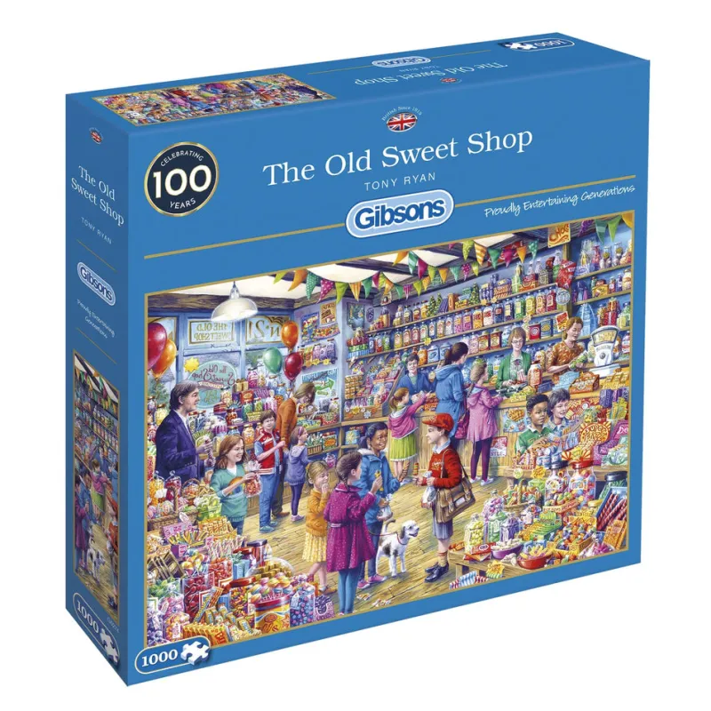 Gibsons - The Old Sweet Shop - 1000 Piece Jigsaw Puzzle Hot