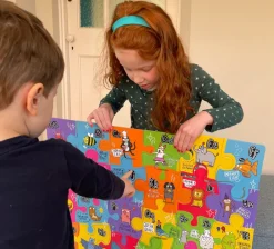 Gibsons - The Unusual Alphabet - 24 Extra Large Piece Jigsaw Puzzle Hot