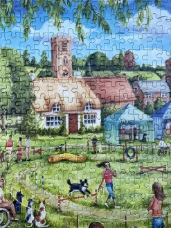 Gibsons - The Village Dog Show - 1000 Piece Jigsaw Puzzle New