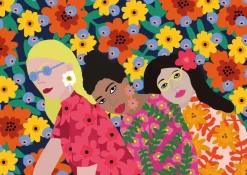 Gibsons - Three Women - 500 Piece Jigsaw Puzzle New