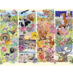 Gibsons - Through the Seasons - 1000 Piece Jigsaw Puzzle Best