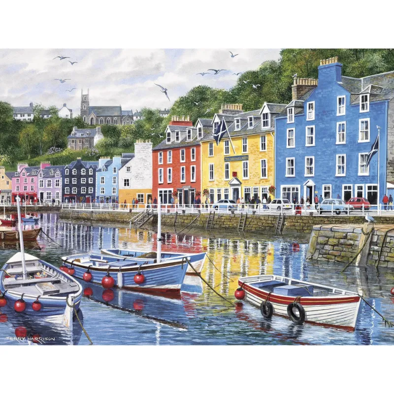 Gibsons - Tobermory - 1000 Piece Jigsaw Puzzle New
