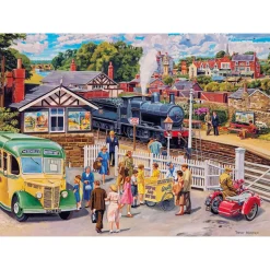 Gibsons - Treats at the Station - 1000 Piece Jigsaw Puzzle Clearance
