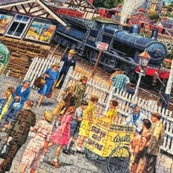 Gibsons - Treats at the Station - 1000 Piece Jigsaw Puzzle Clearance