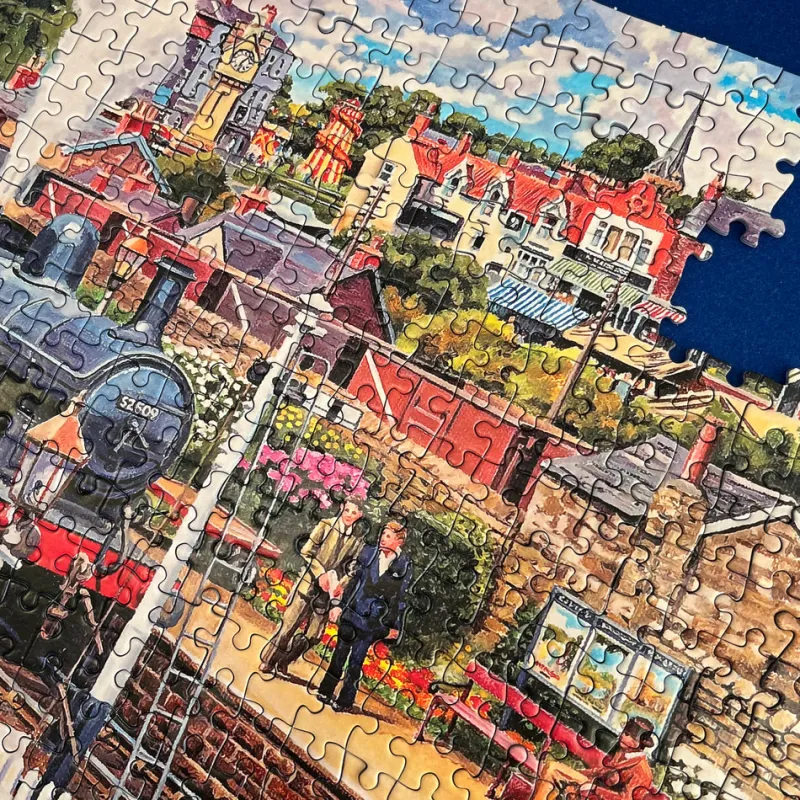 Gibsons - Treats at the Station - 1000 Piece Jigsaw Puzzle Clearance