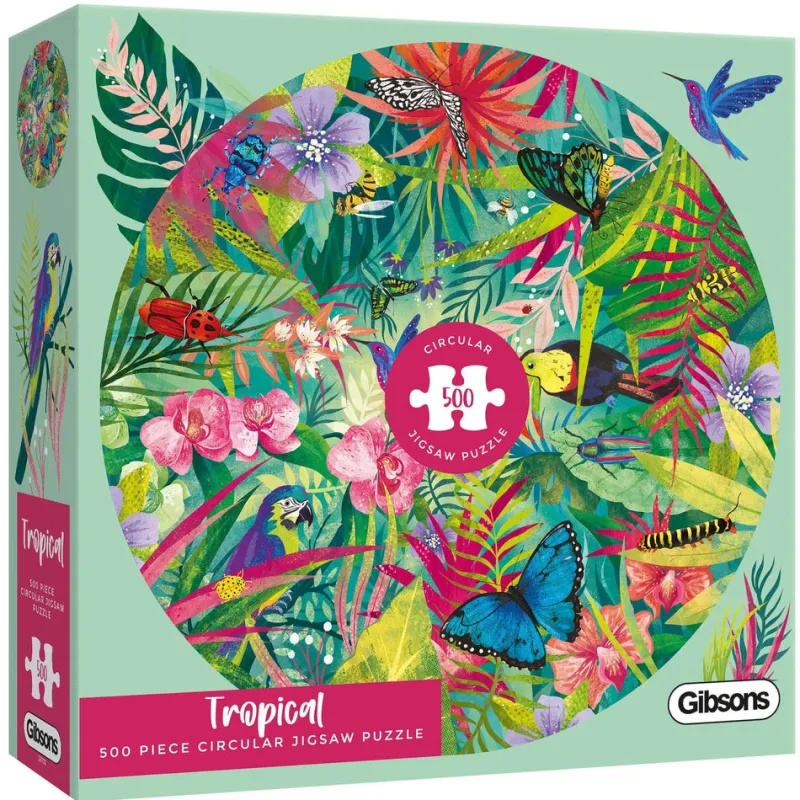 Gibsons - Tropical - 500 Piece Jigsaw Puzzle Hot