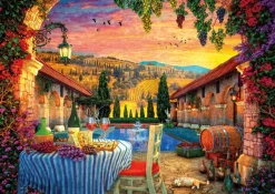 Gibsons - Tuscany Sunset - 1000 Piece Jigsaw Puzzle Hot