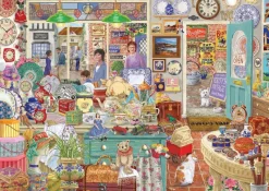 Gibsons - Verity's Vintage Shop - 1000 Piece Jigsaw Puzzle Online