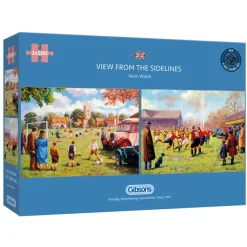 Gibsons - View from the Sidelines - 2 X 500 Piece Jigsaw Puzzle Fashion