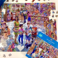 Gibsons - Village News - 1000 Piece Jigsaw Puzzle Online