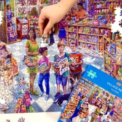 Gibsons - Village News - 1000 Piece Jigsaw Puzzle Online