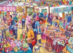 Gibsons - Village Tombola - 1000 Piece Jigsaw Puzzle Hot