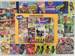 Gibsons - Vintage Wall's - 1000 Piece Jigsaw Puzzle Outlet