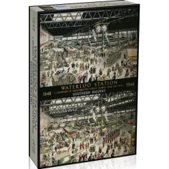 Gibsons - Waterloo Station - 1000 Piece Jigsaw Puzzle Discount