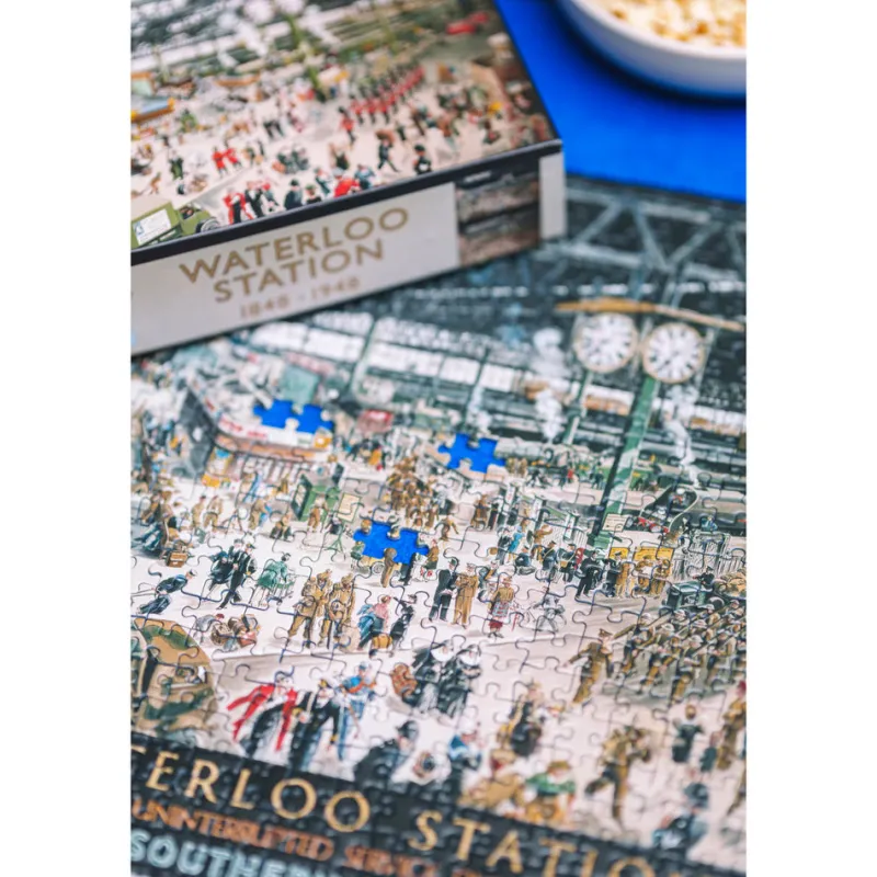 Gibsons - Waterloo Station - 1000 Piece Jigsaw Puzzle Discount