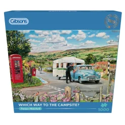 Gibsons - Which Way to the Campsite? - 1000 Pieces Discount