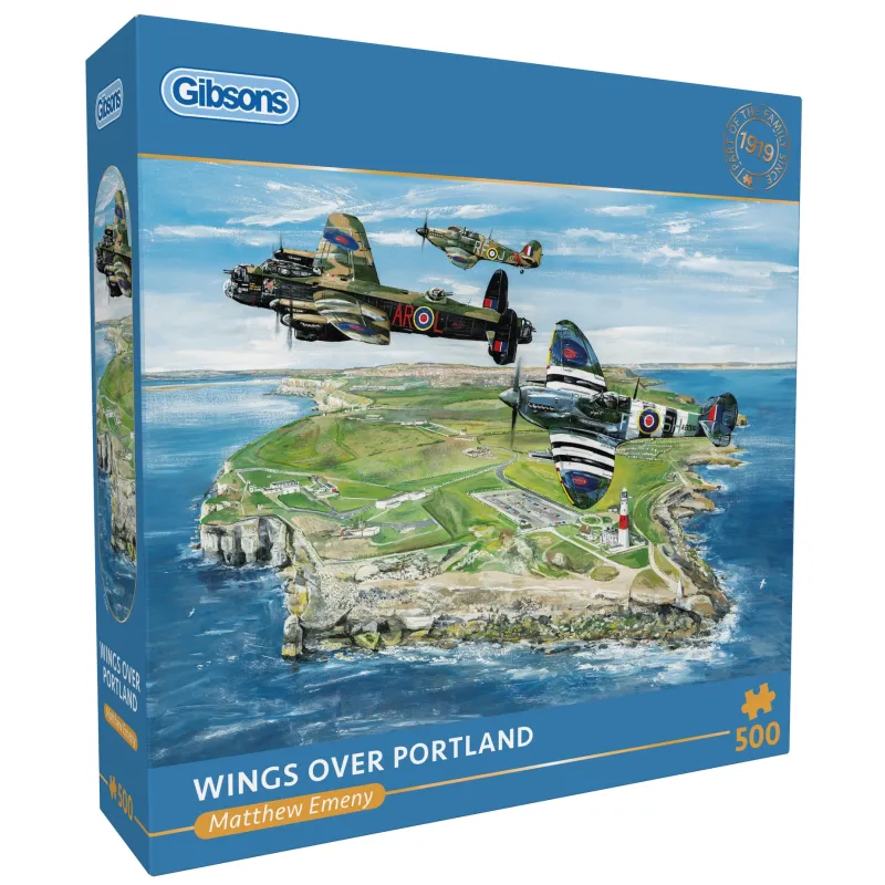 Gibsons - Wings over Portland - 500 Pieces Online