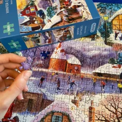 Gibsons - Winter Cottages - 1000 Piece Jigsaw Puzzle Sale