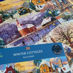 Gibsons - Winter Cottages - 1000 Piece Jigsaw Puzzle Sale