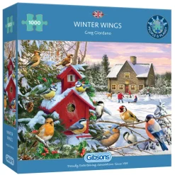 Gibsons - Winter Wings - 1000 Piece Jigsaw Puzzle Clearance