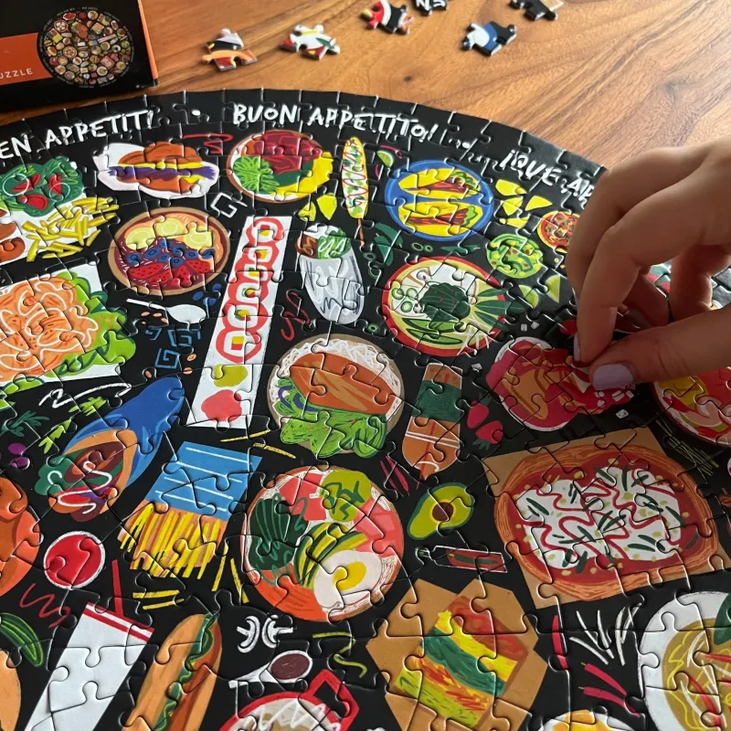 Gibsons - World Food - 500 Piece Jigsaw Puzzle Sale