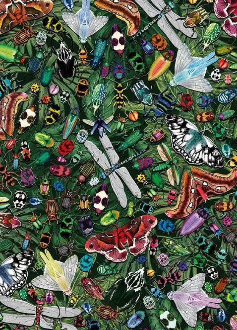 Gibsons Art File - Winged Creatures Jigsaw Puzzle - 1000 Pieces Outlet