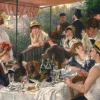 Grafika - Auguste Renoir : Le Déjeuner des Canotiers, 1881 - 1000 Piece Jigsaw Puzzle Hot