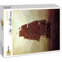 Grafika - Caspar David Friedrich: Segelschiff, 1815 - 1000 Piece Jigsaw Puzzles Discount