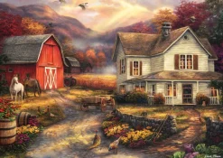 Grafika 00765 Chuck Pinson - Relaxing on the Farm - 1000 Piece Jigsaw Puzzle Hot
