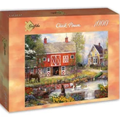 Grafika 00761 Chuck Pinson - Reflections On Country Living - 1000 Piece Jigsaw Puzzle Best
