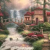 Grafika 00793 Chuck Pinson - Sierra River Falls - 1000 Piece Jigsaw Puzzle Best