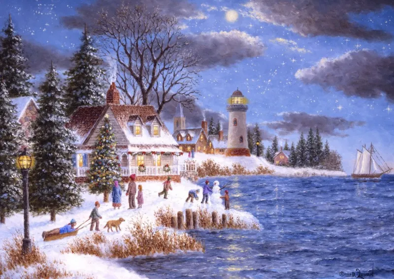 Grafika 00514 Dennis Lewan - A Time To Celebrate - 1000 Piece Jigsaw Puzzle Sale