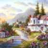 Grafika 00517 Dennis Lewan - Angels of the Evening - 1000 Piece Jigsaw Puzzle Hot