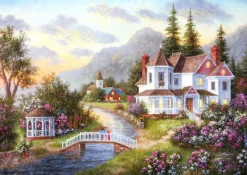 Grafika 00517 Dennis Lewan - Angels of the Evening - 1000 Piece Jigsaw Puzzle Hot