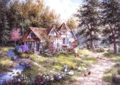Grafika 00510 Dennis Lewan - Glacier Ridge Manor - 1000 Piece Jigsaw Puzzle Sale