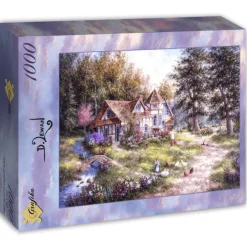 Grafika 00510 Dennis Lewan - Glacier Ridge Manor - 1000 Piece Jigsaw Puzzle Sale