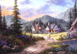 Grafika - Dennis Lewan - Hills Of Bavaria - 1000 Piece Jigsaw Puzzle New
