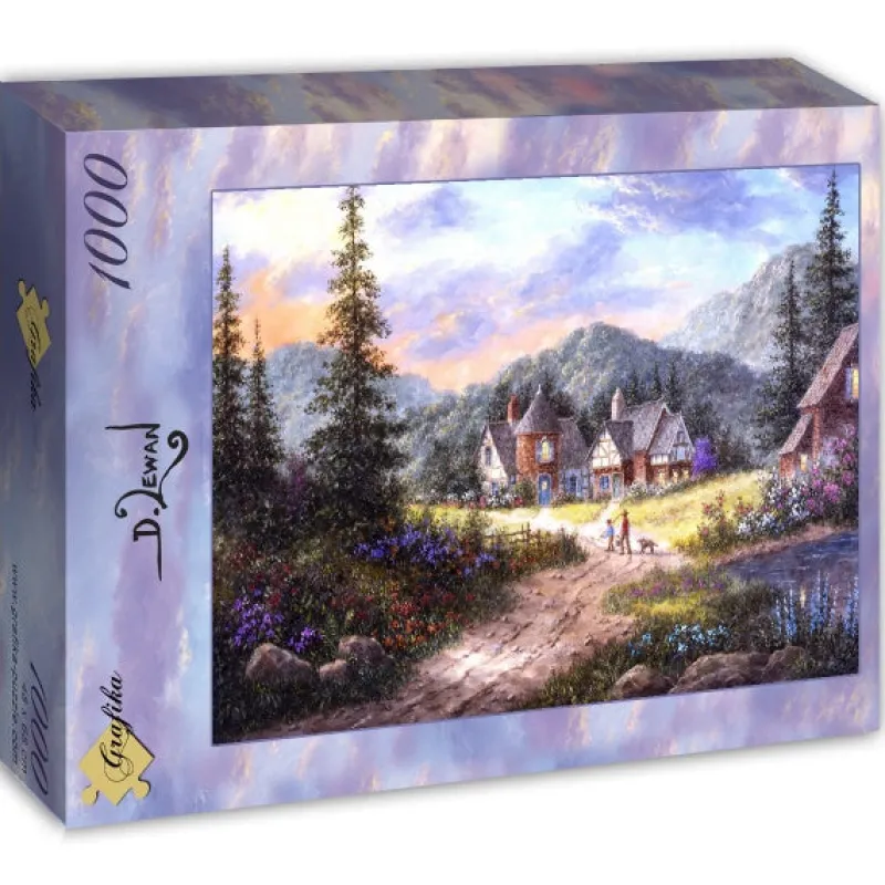 Grafika - Dennis Lewan - Hills Of Bavaria - 1000 Piece Jigsaw Puzzle New
