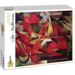 Grafika - Franz Marc: Füchse, 1913 - 1000 Piece Jigsaw Puzzle Discount