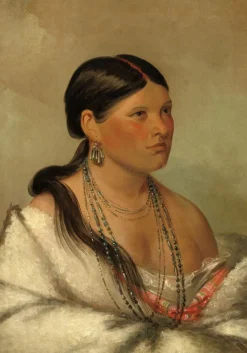 Grafika - George Catlin: The Female Eagle - Shawano, 1830 - 1000 Piece Jigsaw Puzzle New