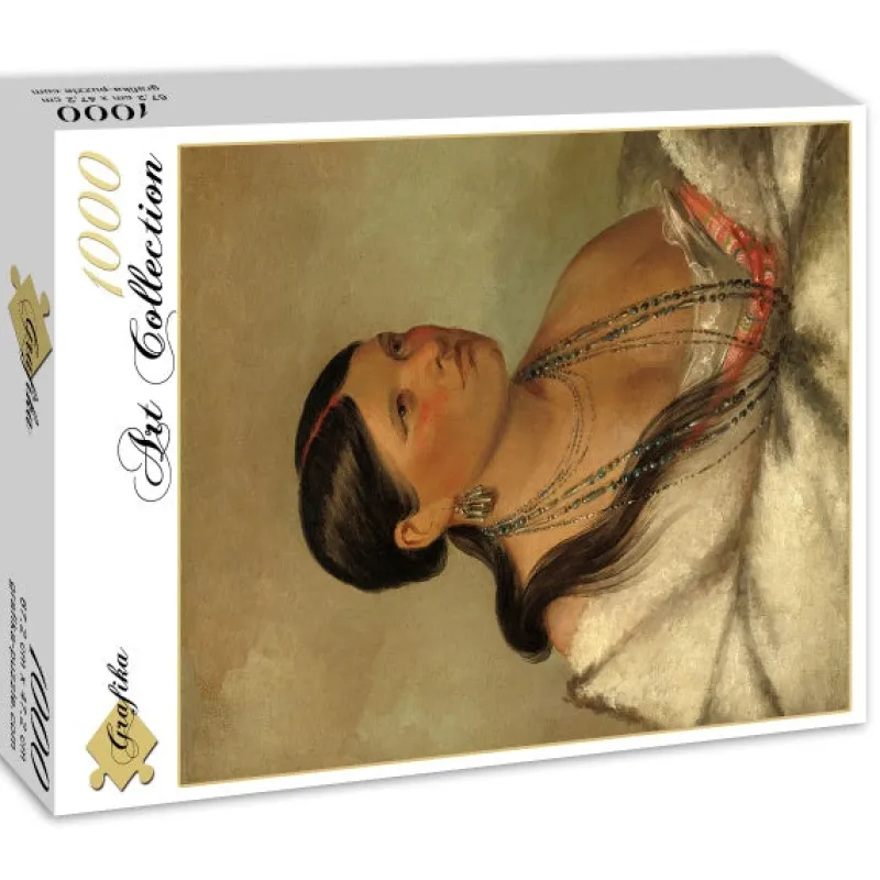 Grafika - George Catlin: The Female Eagle - Shawano, 1830 - 1000 Piece Jigsaw Puzzle New